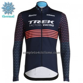 Maglia 2022 Trek Factory Racing CX Manica Lunga Winter Invernale
